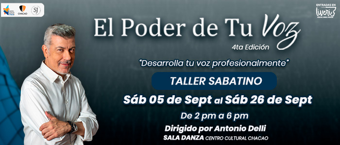El Poder de tu Voz - Centro Cultural Chacao