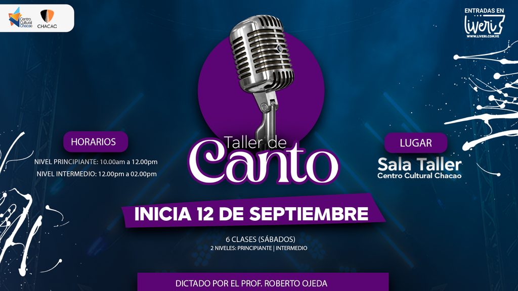 Taller de Canto - Centro Cultural Chacao